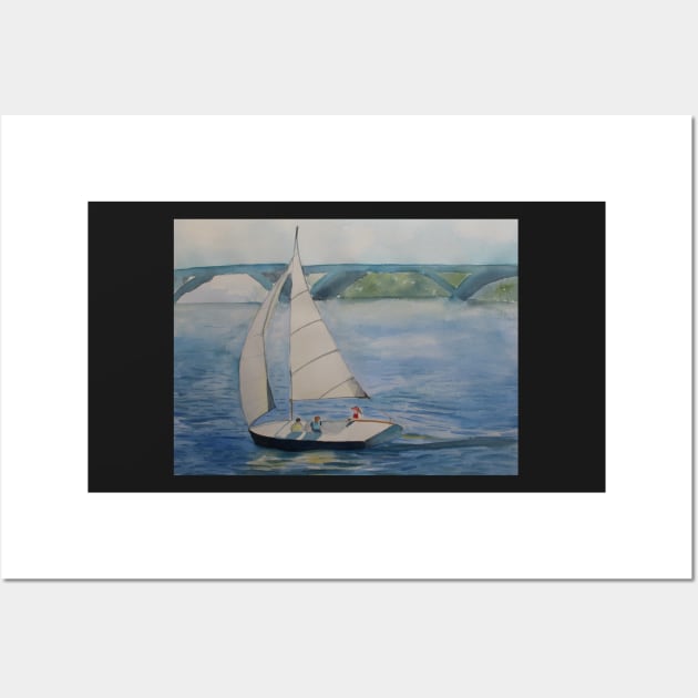 Sailing in Alexandria Wall Art by Sandraartist